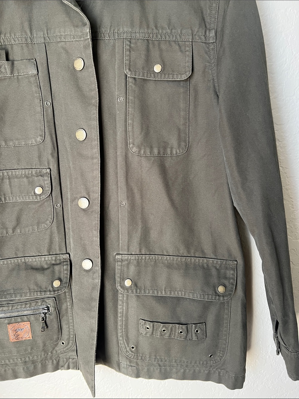 Ralph Lauren vintage Utility fly fishing jacket khaki green - Picture 4 of 8